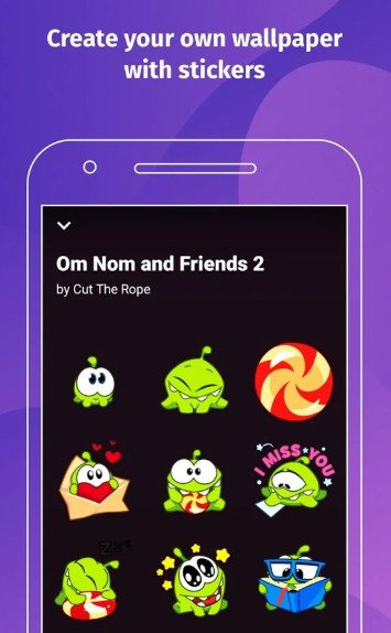 zedge stickers home page