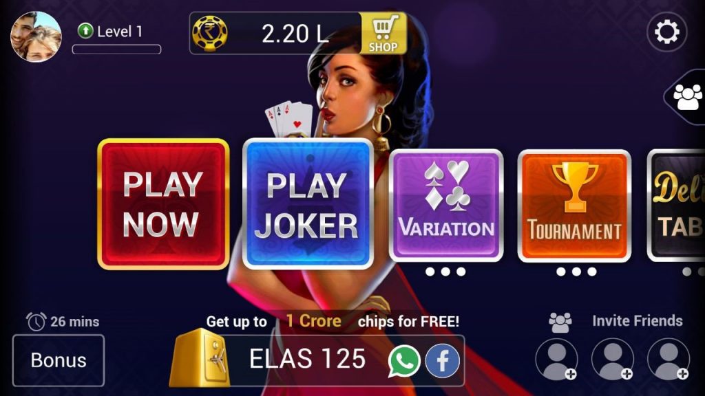 Features of Teen Patti Gold Apk 