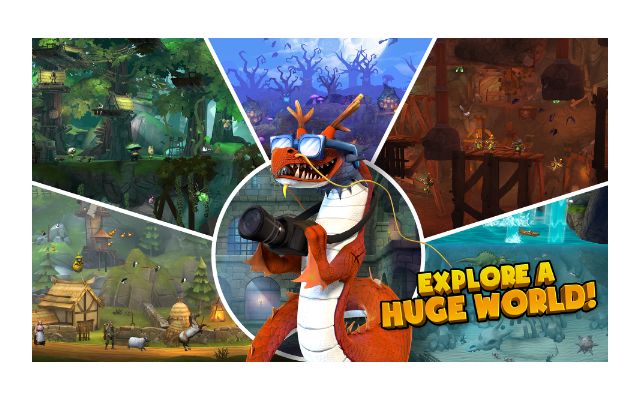Features Hungry Dragon Mod Apk