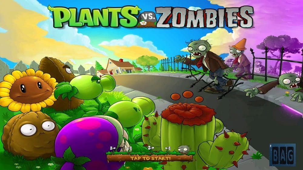 Logo Plants vs Zombies Mod Apk