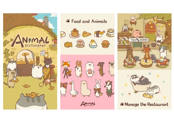 Features Animal Restaurant Mod Apk
