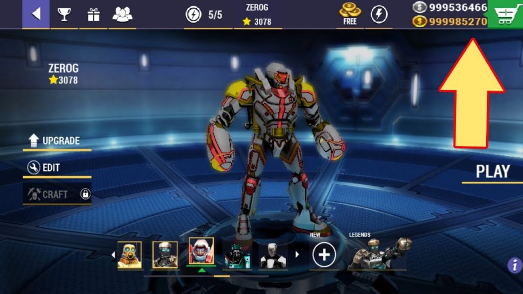 Features Real Steel Mod Apk