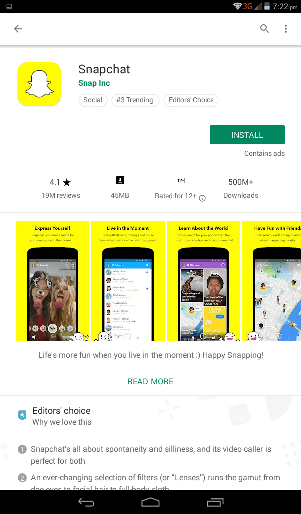 Snapchat Apk for Android Download [New Version 2022] Best Apps Buzz