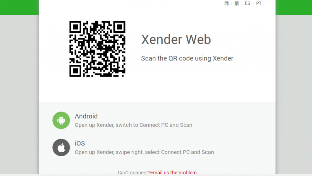 Xender Web
