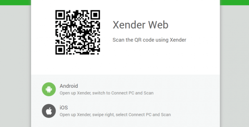 Xender Web