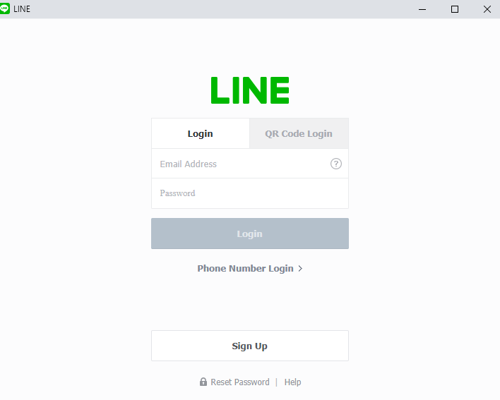 LINE Web Version
