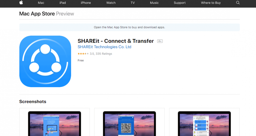 shareit for mac download