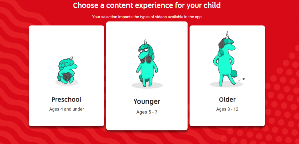 Choose your Child age group