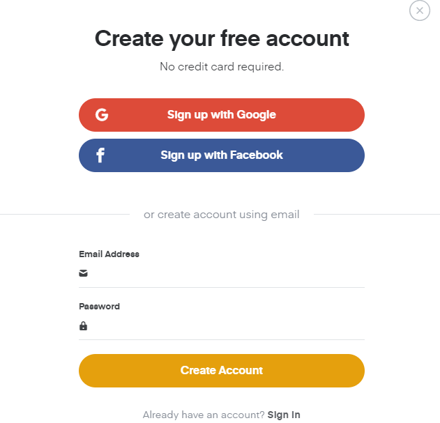 Create Plex Account