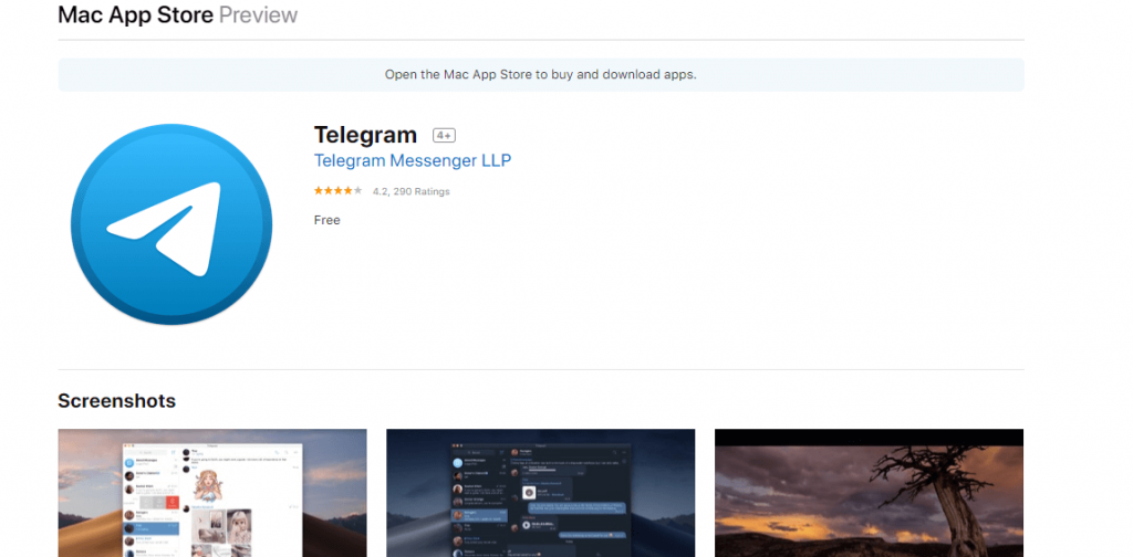 Telegram Download for Mac
